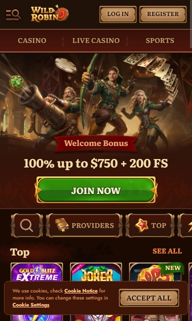 Wild Robin Casino